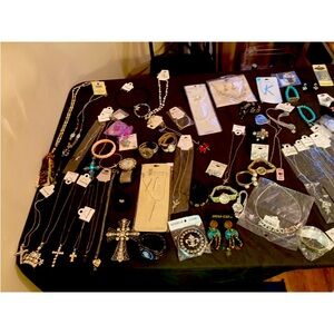 Over 250 pieces new jewelry!! Priced to sell as a unit!